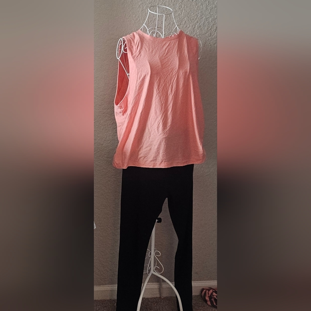 Pink Sleeveless Top